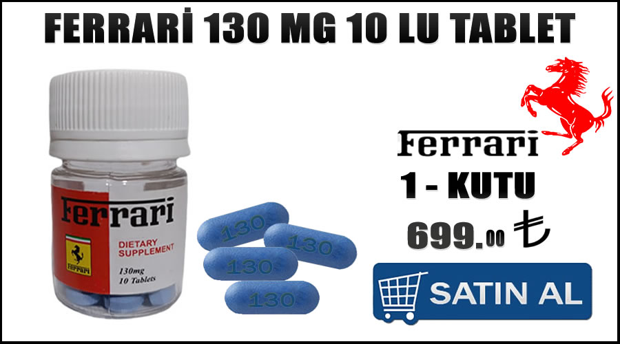 Ferrari 130 mg 10 lu hapı satın almak