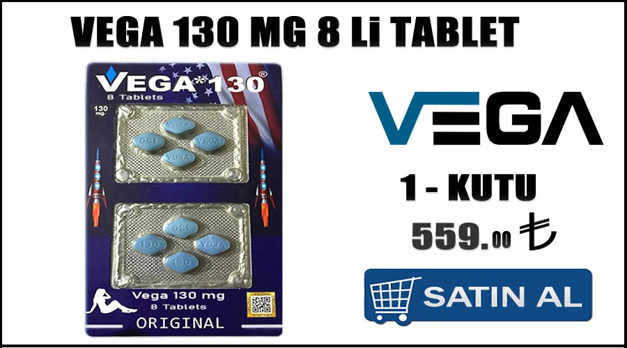 Vega 130 mg 8 li tablet sağlık tabletleri online satış