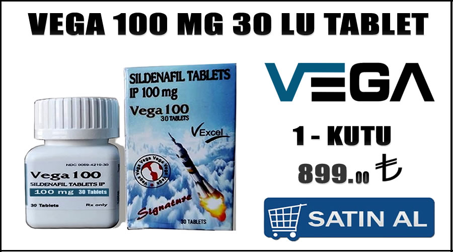 Vega 100 mg 30 lu tablet en ucuz fiyat